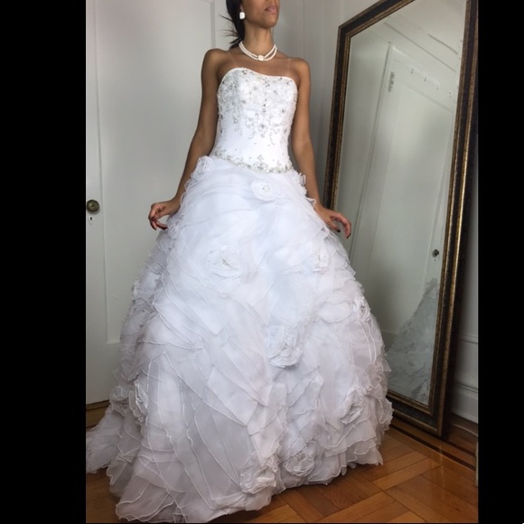 Mori Lee by Madeline Garner Wedding Dress - Picture 2 of 9